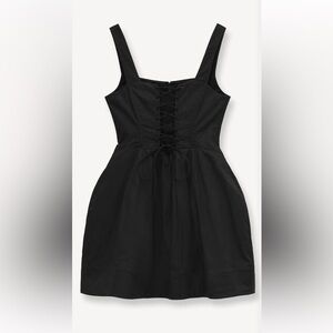 STAUD Mini Sutton Dress size 8 - black